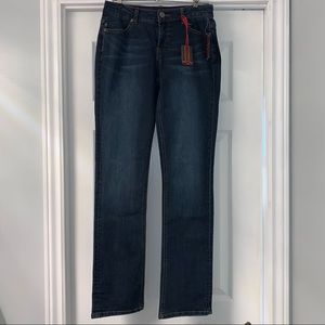LIVERPOOL JEANS COMPANY SADIE straight leg NWT denim JEANS SIZE 4/27 mid rise